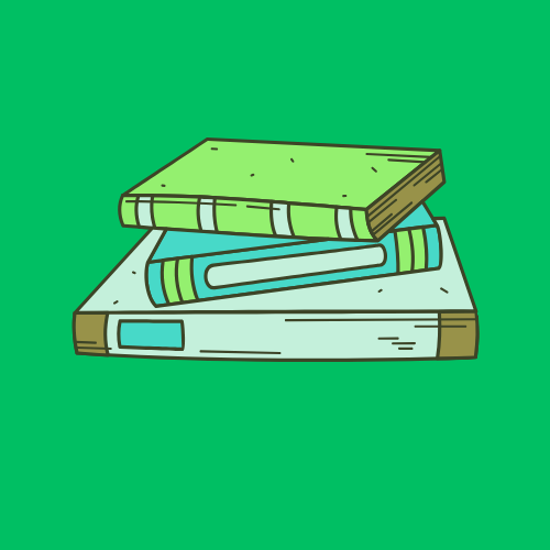 Stack of Books Author Writer Logo.png